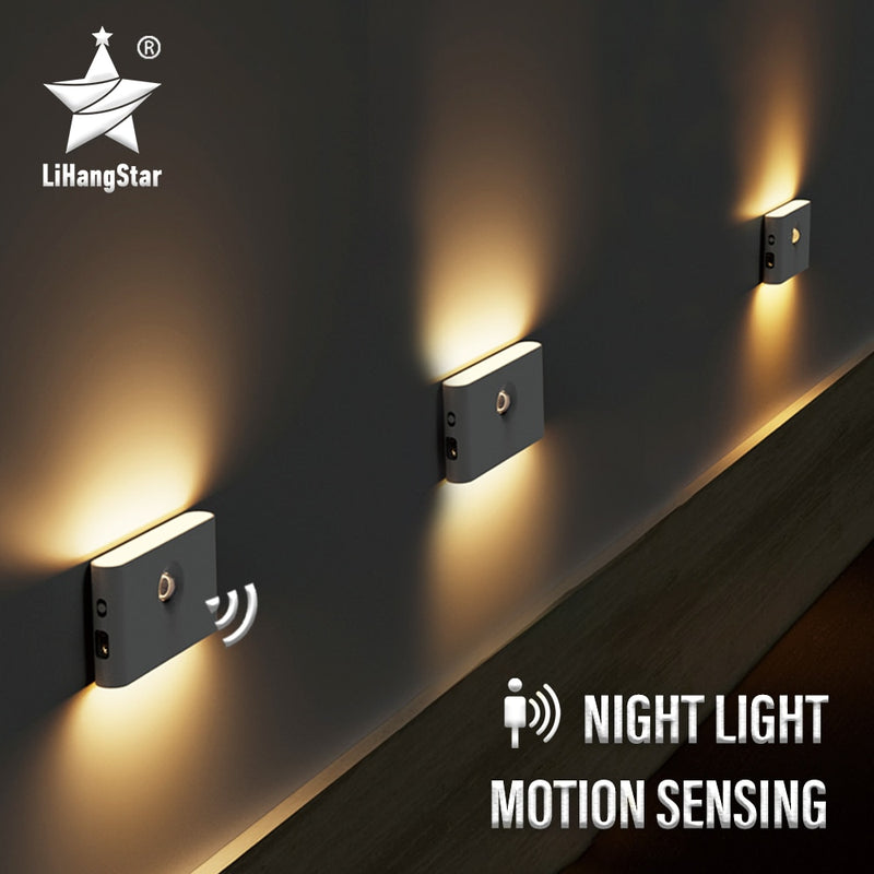 Lâmpada de LED com sensor de presença e carregamento USB